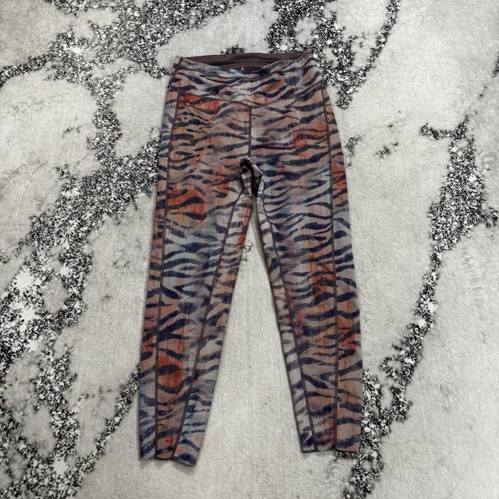 FP Movement Beat the Heat Reversible Tiger Combo Leggings Size L Free People